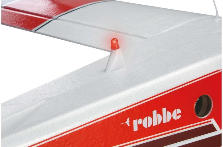 Actual product image Robbe DHC-2 Air Beaver powered aircraft, red, 1520 mm PNP (Multi motor)