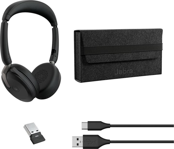 Image du produit Jabra Evolve2 65 Flex MS (Sans fil, USB-A)