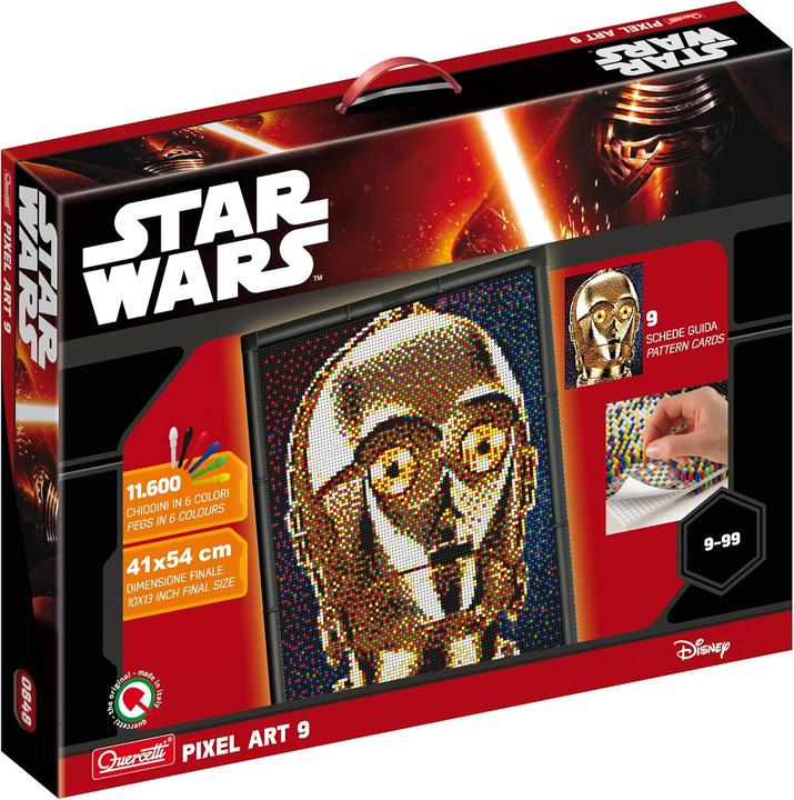 Produktbild Quercetti Pixel Art Set: Star Wars 9 C-3PO