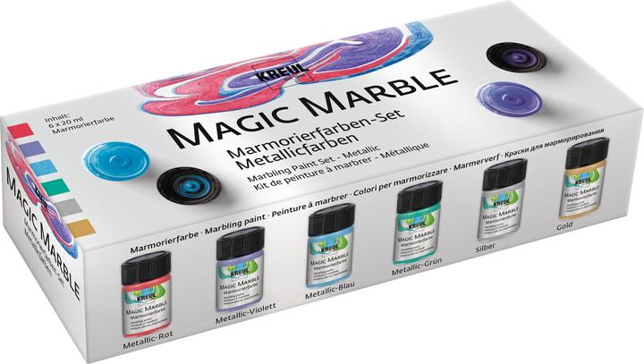Immagine prodotto Creativ Company Marmo magico (Multicolore, 20 ml)