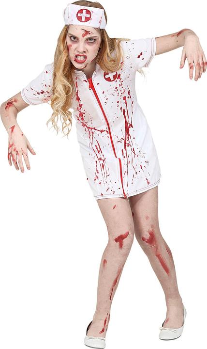 Image du produit Widmann Costume d'infirmière zombie pour enfants (158)