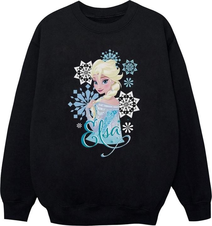 Actual product image Disney Boys Frozen Elsa Snowflakes Sweatshirt (140, 146)