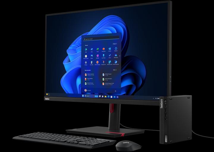 Produktbild Lenovo ThinkCentre M70q Gen 5 (Intel Core i3-14100T, 16 GB, 256 GB, UHD Graphics 730)