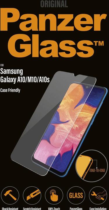 Actual product image PanzerGlass 7183 Screen Protector Clear Screen Protector Mobile/Smartphone Samsung 1 piece(s) (1 Piece, Samsung Galaxy A10s, Samsung Galaxy A10, Samsung Galaxy M10)