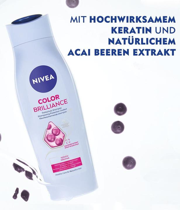 Immagine prodotto NIVEA Brillantezza dei colori (250 ml, Shampoo liquido)