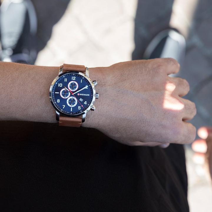 Image du produit Wenger Attitude Chrono (Montre analogique, Chronographe, Swiss Made, 44 mm)