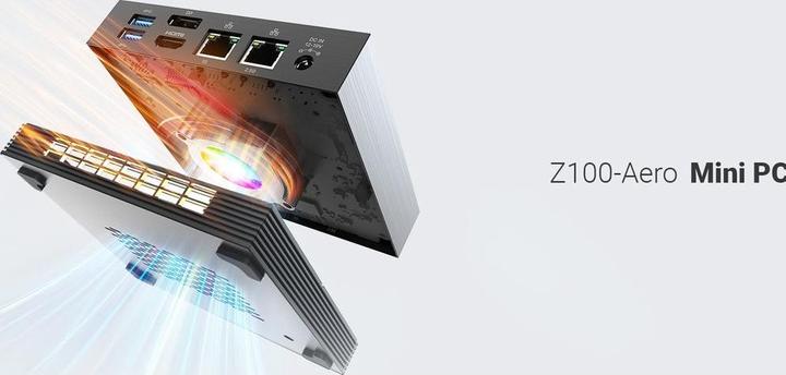 Image du produit Minix NEO Z100-Aero (Intel N100, 16 Go, 512 Go, Intel UHD Graphics)