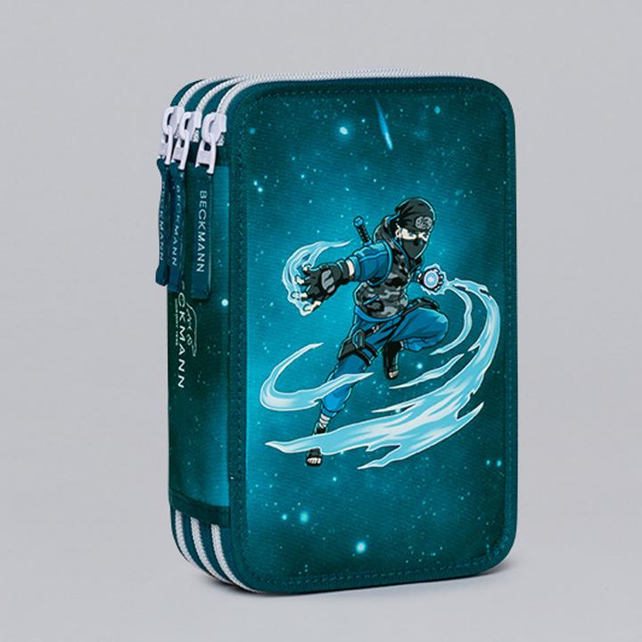 Image du produit Beckmann Trousse d'écolier Triple Ninja Maste