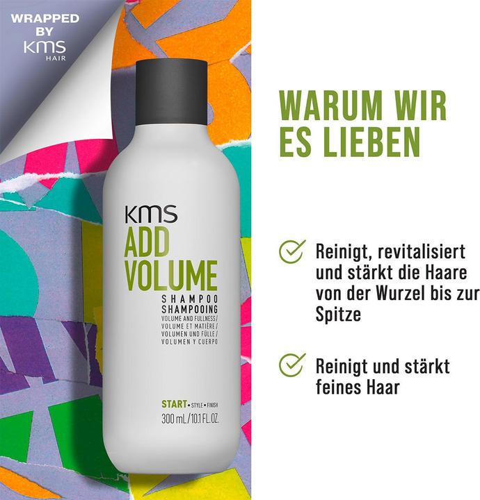 Actual product image KMS California ADDVOLUME Set (Hair care set)