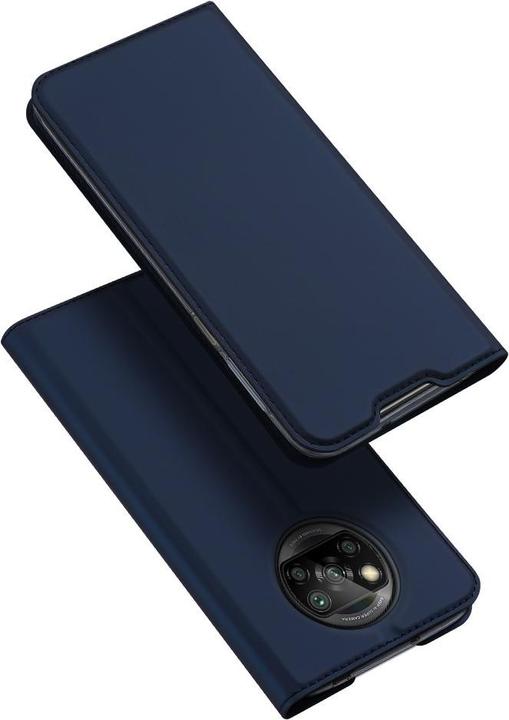 Immagine prodotto Dux Ducis Xiaomi Poco X3 - Custodia Flip Folio blu scuro (Xiaomi Poco X3 NFC)