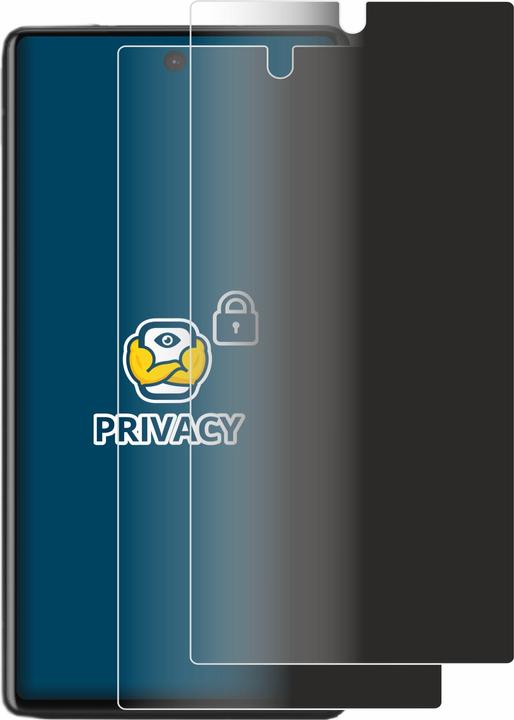 Productafbeelding BROTECT Anti-spionnetje privacyfolie Beschermfolie tegen blauw licht (2 Stuk, Google Pixel 6a)