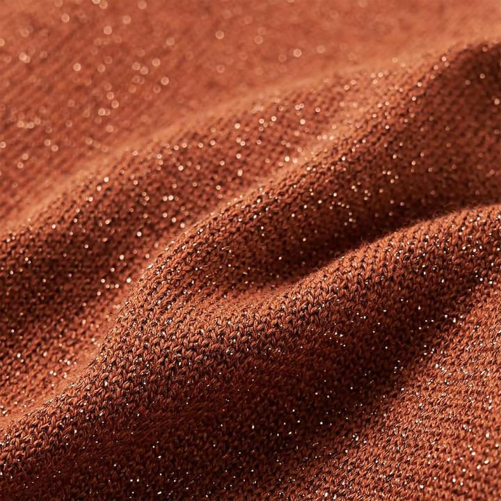 Actual product image VidaXL Children's cardigan Cognac 140,Material: 97 % cotton. 3 (140)