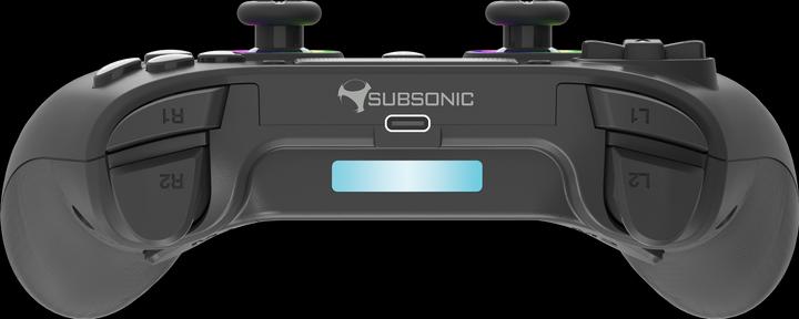 Produktbild Subsonic Wireless Led Controller Black for PS4/PC (PC, PS4)