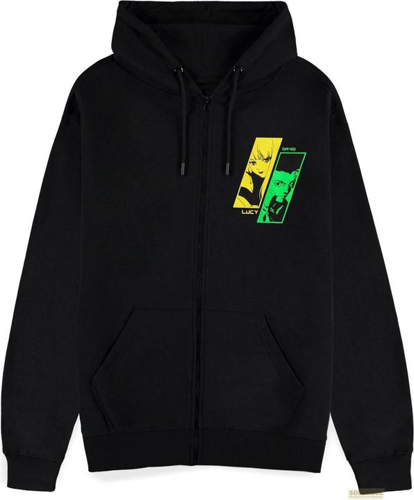 Produktbild Difuzed CyberPunk: Edgerunners - Duo On Chest Zipper Hoodie - 2XL (XXL)