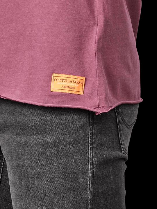 Image du produit Scotch & Soda Relaxed Fit T-Shirt Crew Neck Asphalt (S)