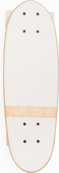 Banwood Skateboard, Weiss (20.43")