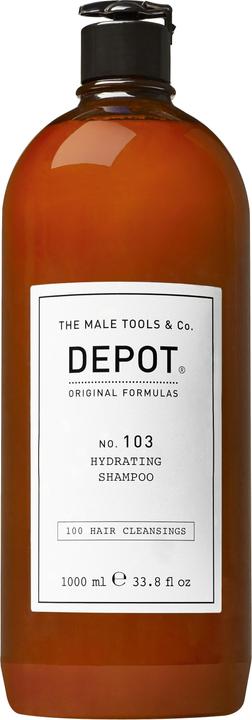 Depot No. 103 Hydrating Männer Nicht-professionell Shampoo 1000 ml (1000 ml, Flüssiges Shampoo)