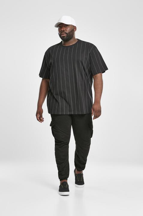Actual product image Urban Classics Oversized Pinstripe Tee (L)