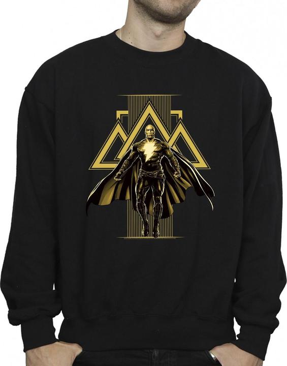 Immagine prodotto Felpa uomo nera Adam Rising Golden Symbols in cotone (XL)