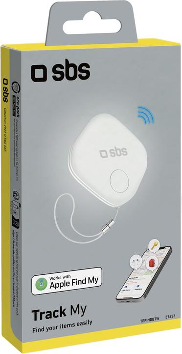 Produktbild SBS Tracker Find My komp. mit Apple weiá (iOS)