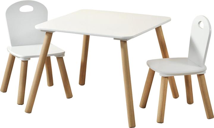Kesper Table pour enfants avec 2 chaises (Groupe de sièges pour enfants)