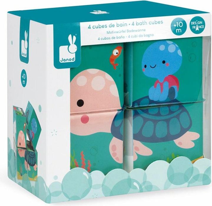 Produktbild Janod Badewannenspiel Motivwürfel