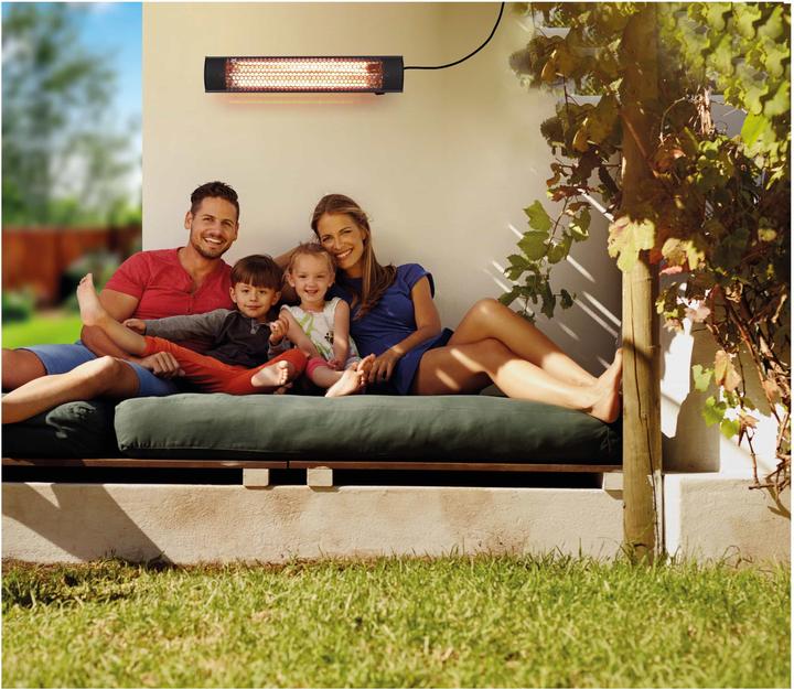 Produktbild Alpina Garden Heizstrahler Terrasse - ohne Fernbedienung (2000 W)