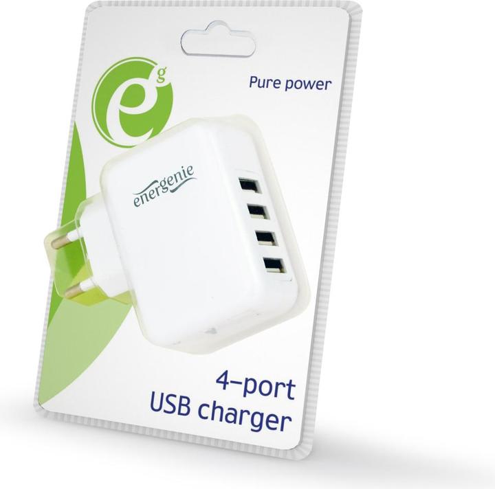 Image du produit Energenie Chargeur USB Uni4fach (15 W)