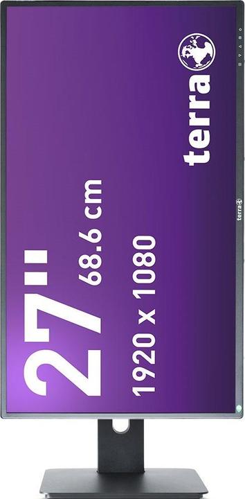 Actual product image Wortmann 3030207 LED display (27") pixels Full HD Black (1920 x 1080 pixels, 27")