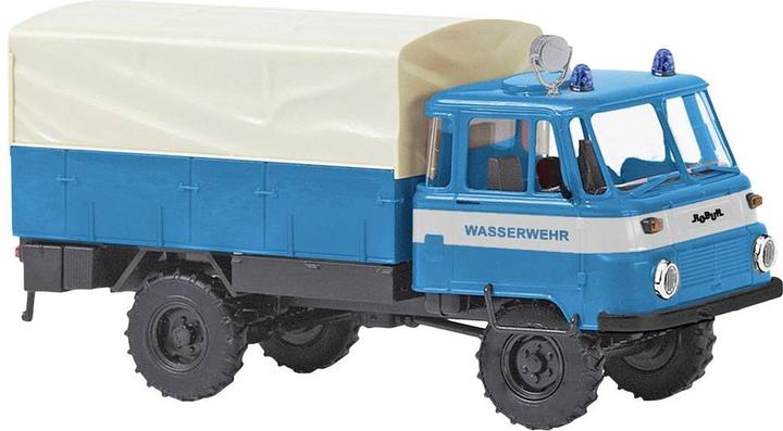 Produktbild Busch 50252 H0 Einsatzfahrzeug Modell Robur LO 2002 A, Wasserwehr