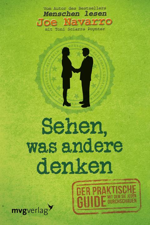 Actual product image Sehen, was andere denken (German, Joe Navarro., 2018)