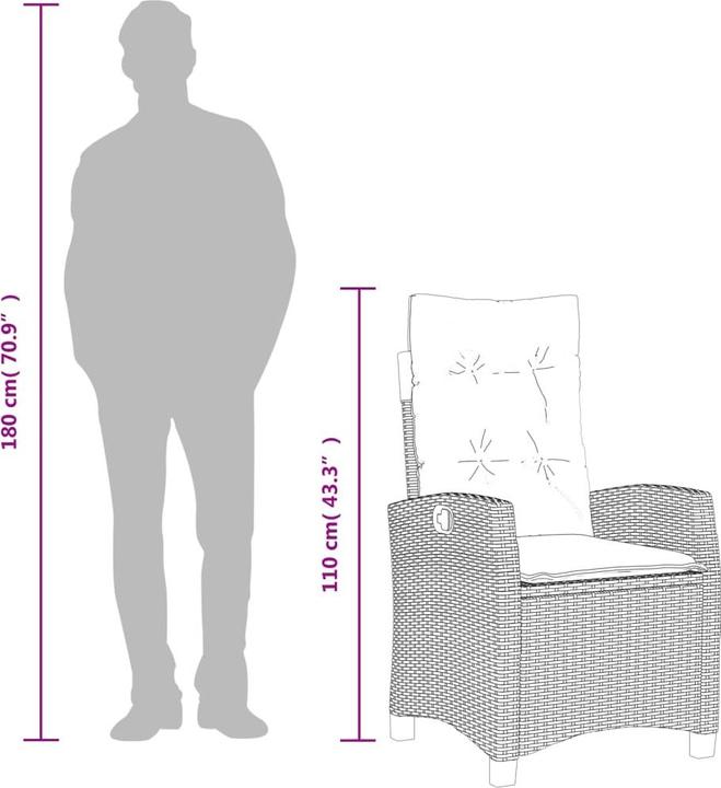 Actual product image VidaXL Karan (140 cm)