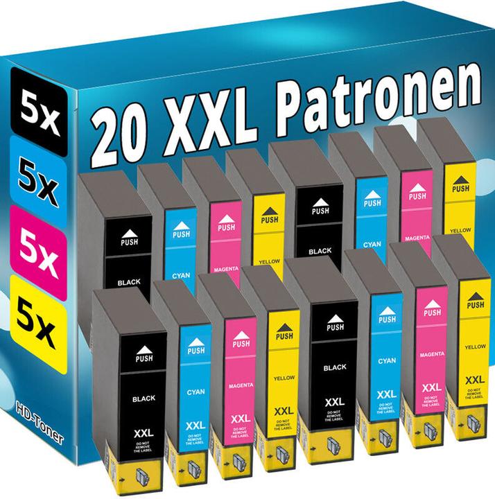 Produktbild Druckfuxx XXL TINTE PATRONE für EPSON WorkForce WF-3010DW WF-3520DWF WF3530DTWF