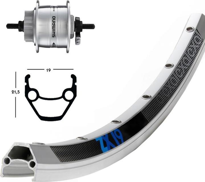 Produktbild Bike-Parts Vorderrad 26x1.75 Shimano DH3D32 (Vorderrad, 26")