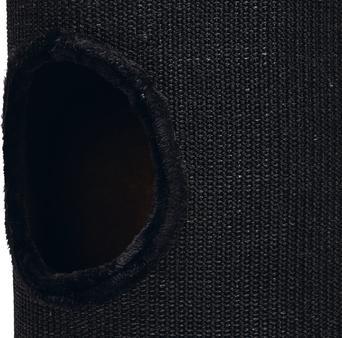 Actual product image Beeztees Bz Scratching Garbage Can Stina Black 37 (70 cm, Grey)
