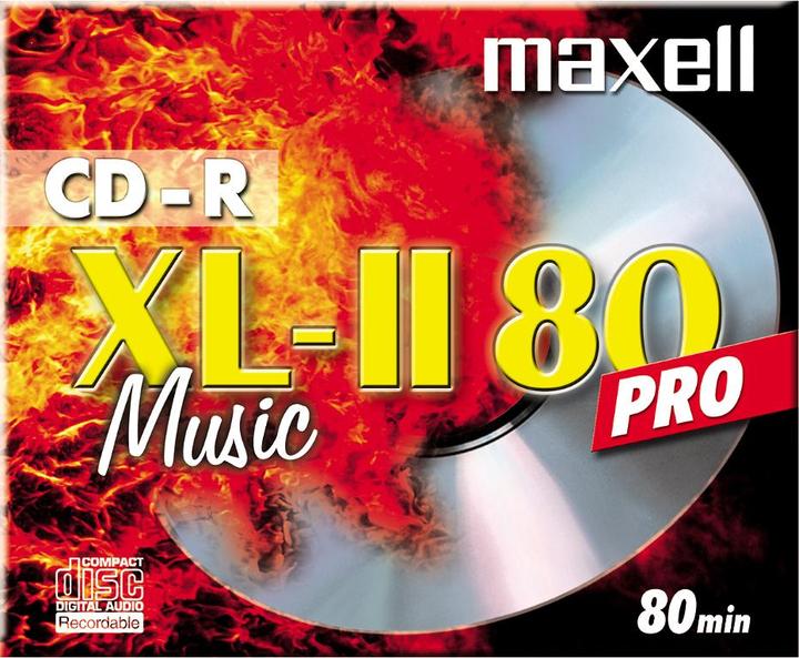 Immagine prodotto Maxell CD 700MB 1-12X Musica 10 pezzi (10 x)