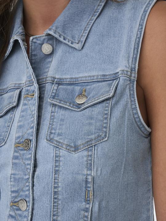 Immagine prodotto Only Gilet in denim con collo alto (L)