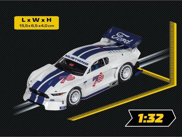 Image du produit Carrera 20027752 - Evolution Ford Mustang GTY "No.76" avec lumière
