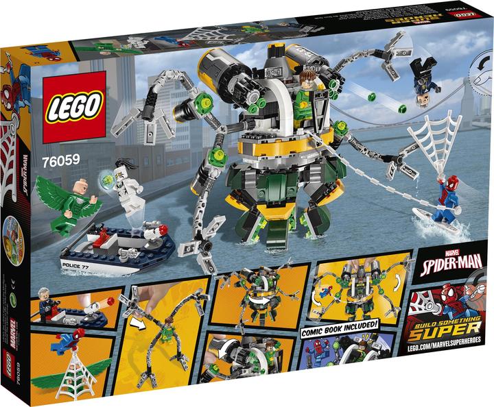 Actual product image LEGO Marvel Super Heroes Spider-Man: Doc Ock's tentacle trap (76059, LEGO Marvel)
