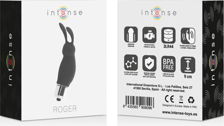 Actual product image Intense Roger Rabbit" Mini Vibrator