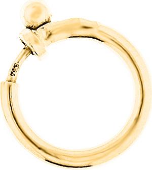 Produktbild Leyda Verschluss Federring (Silber 925, vergoldet 750 / 18 K Gold)