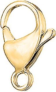 Produktbild Leyda Verschluss Karabiner (Silber 925, vergoldet 750 / 18 K Gold)