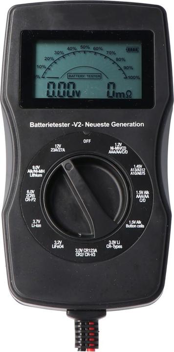 Actual product image AccuCell Battery test for 1.2V, 3.2V, 3.6v, 3.7V including internal resistance measurement