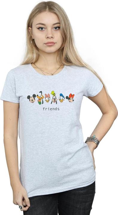 Actual product image Disney Womens/Ladies Mickey Mouse And Friends Cotton T-Shirt (L)