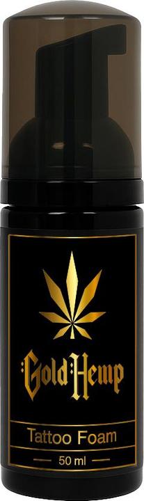 Actual product image GoldHemp Tattoo Foam 50ml (50 ml)