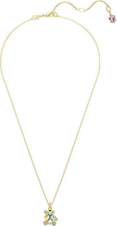 Produktbild Swarovski Gema Halskette Verschiedene Schliffe Mehrfarbig Gold