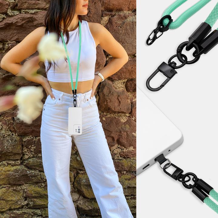 Actual product image Cadorabo Chain case for Oppo FIND X2 LITE necklace cover adjustable