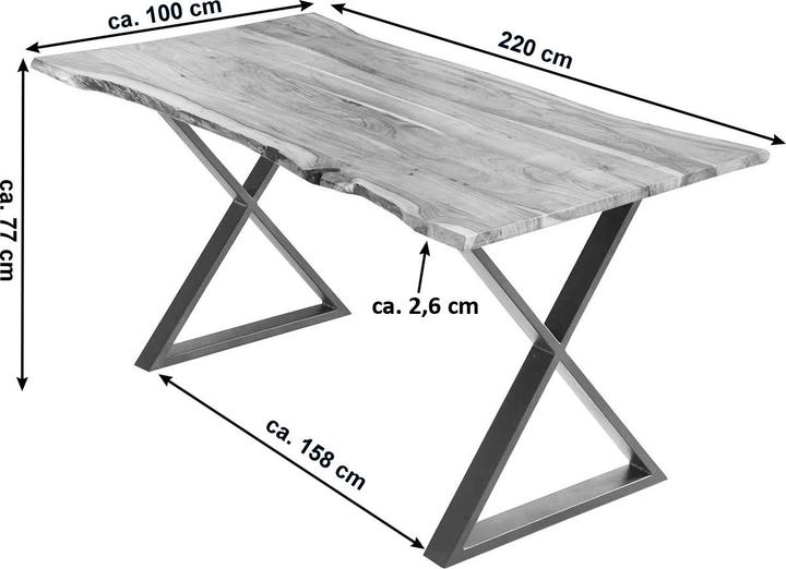 Produktbild SAM Kasimir (220 x 100 x 77 cm)
