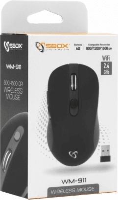 Produktbild Sbox mouse (WM-911) (Kabellos)