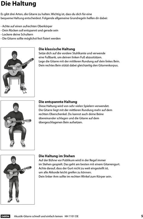 Produktbild Akustik-Gitarre - Schnell und einfach lernen (Deutsch, Cascha, 2016)